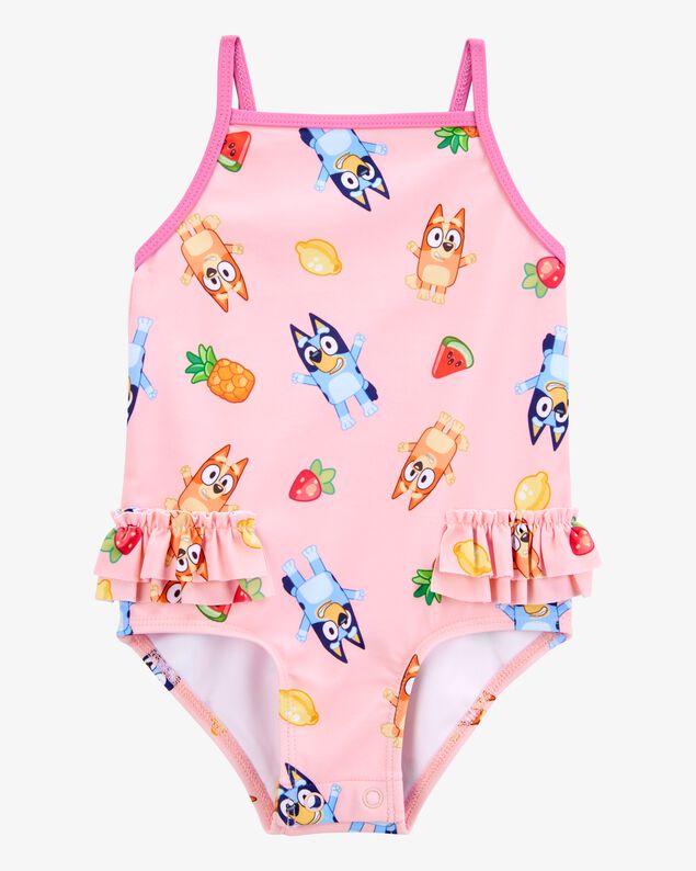 Product image 1 of Baby Girl Bluey™ 1-Piece Swimsuit - Pink