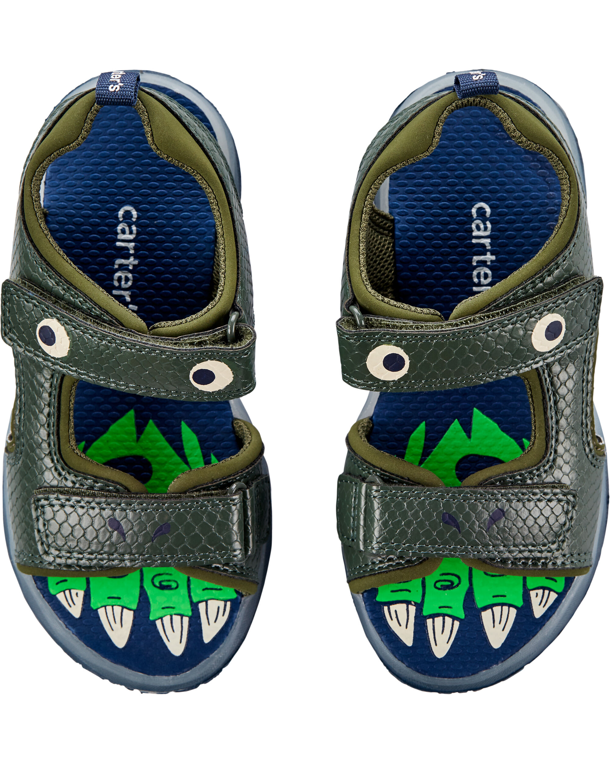 Carter's dinosaur play sandals clearance