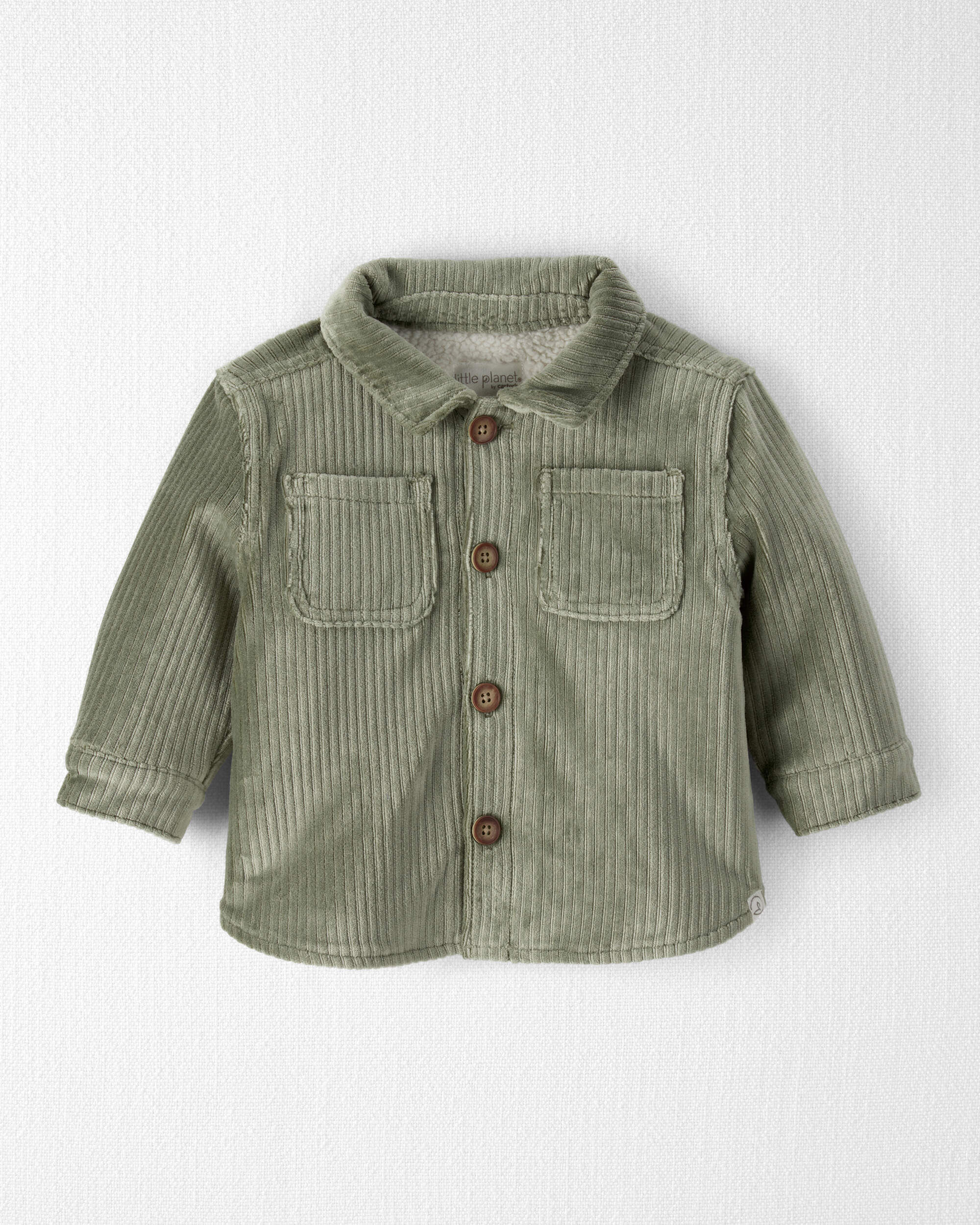 Baby Boy Recycled Velvety Corduroy Jacket