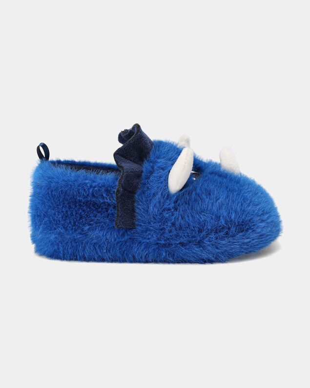 Product image 2 of Toddler Boy Dinosaur Slippers - Blue