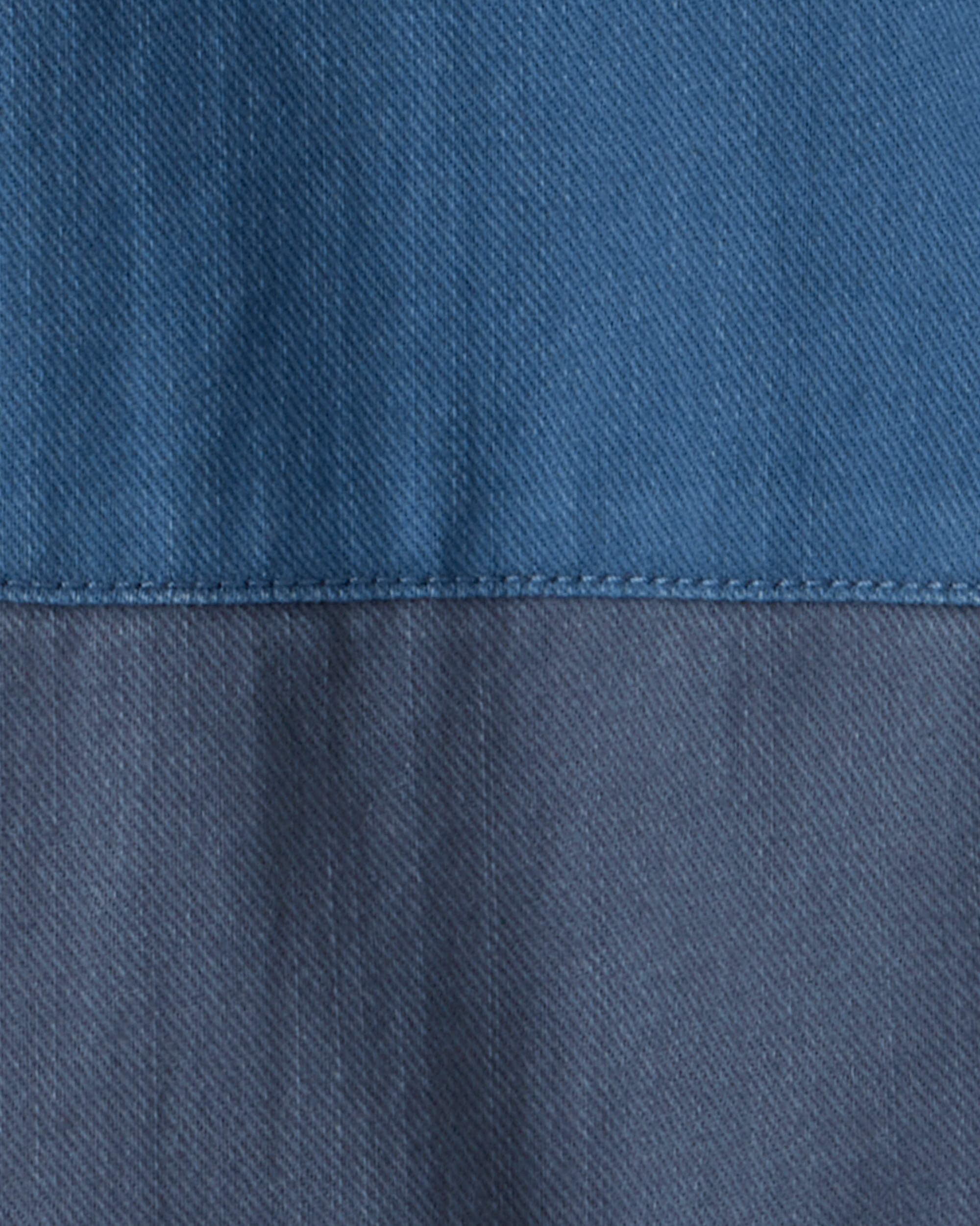 Boys Colorblock Cargo Joggers - Navy