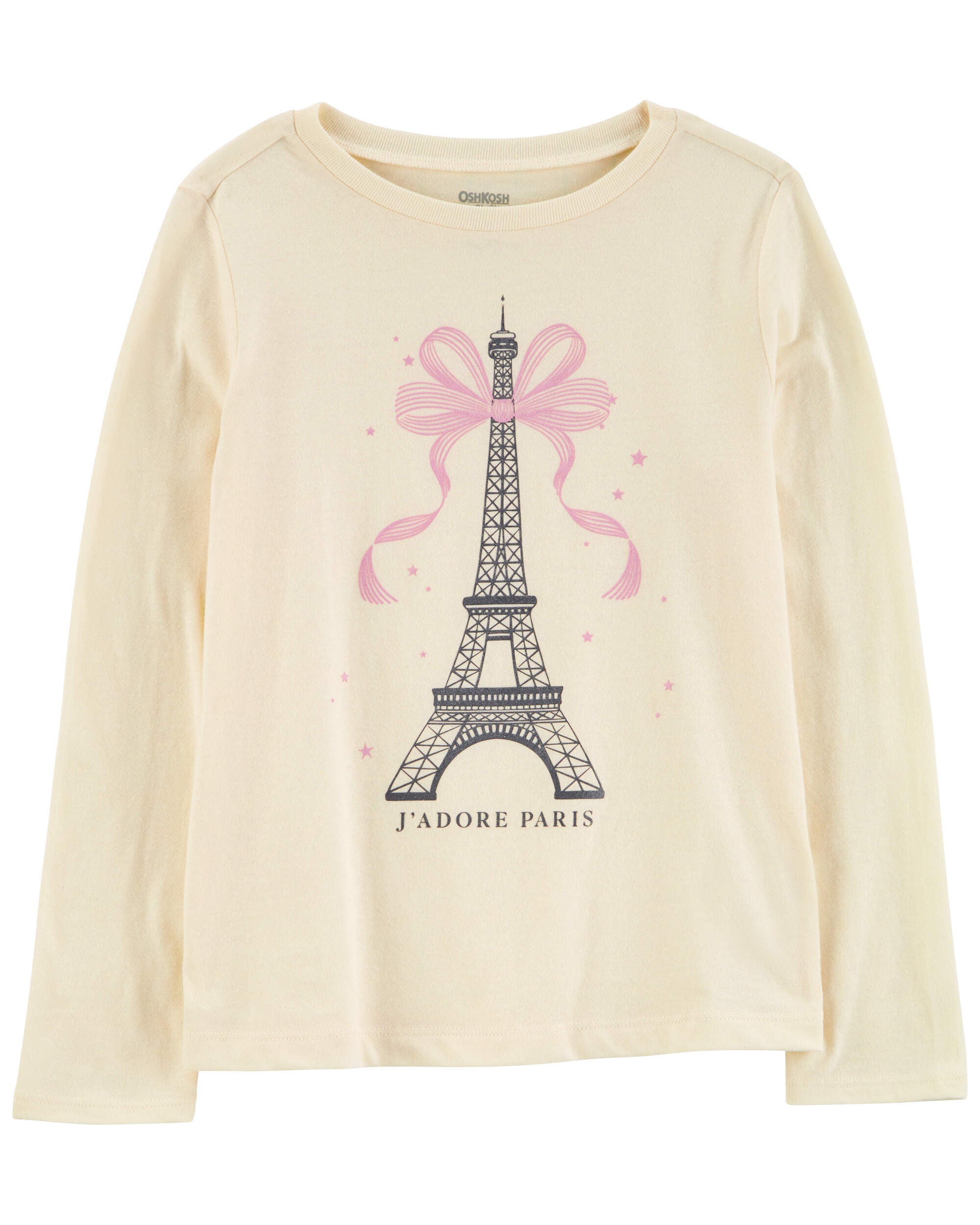 Kid Paris Long-Sleeve Graphic Tee - OshKosh | Carter's