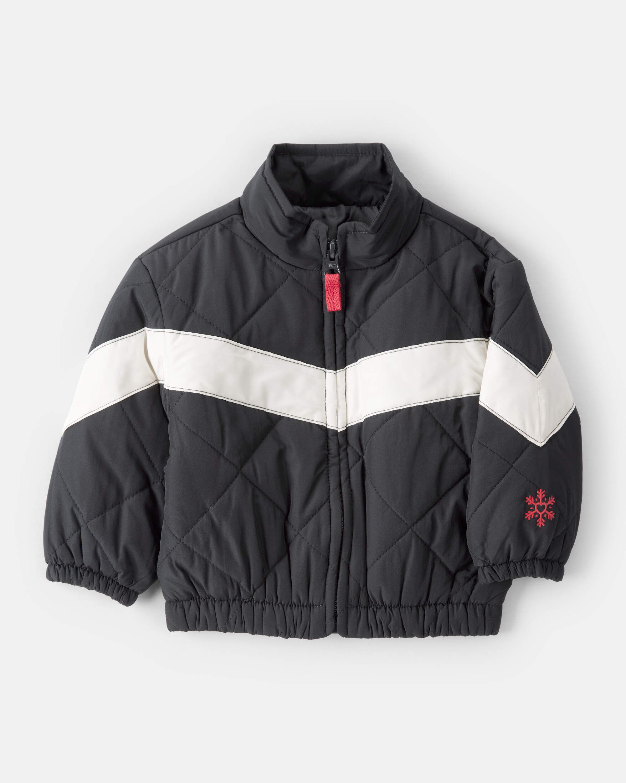 トップス UNUZED PADDED JACKET KAREN MILLEN Quilted Drawstring Waist Hooded Rib Cuff Puffer