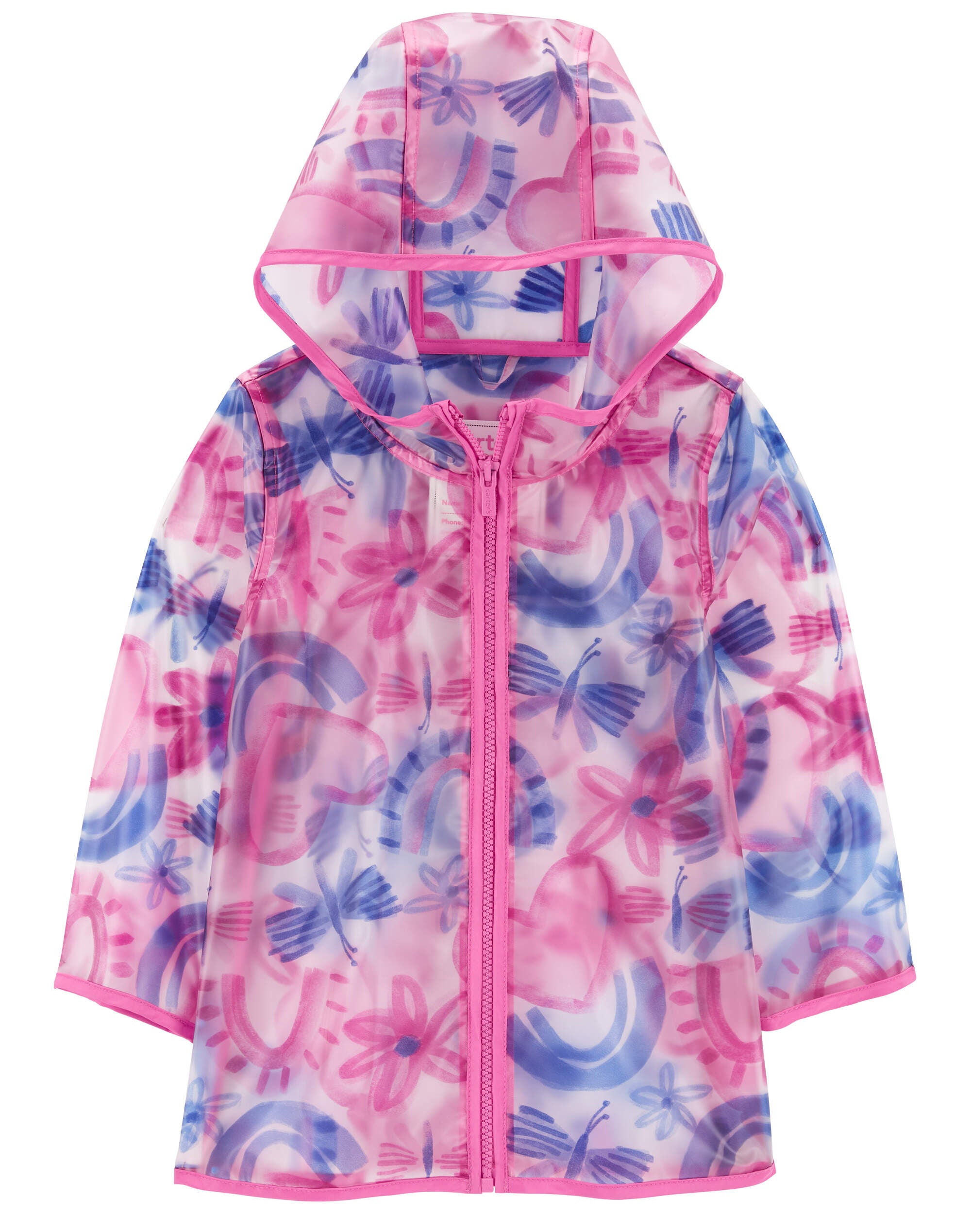 Kids rainbow raincoat shop