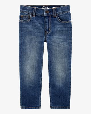 Product image 1 of Baby Dark Blue Wash Straight-Leg Jeans