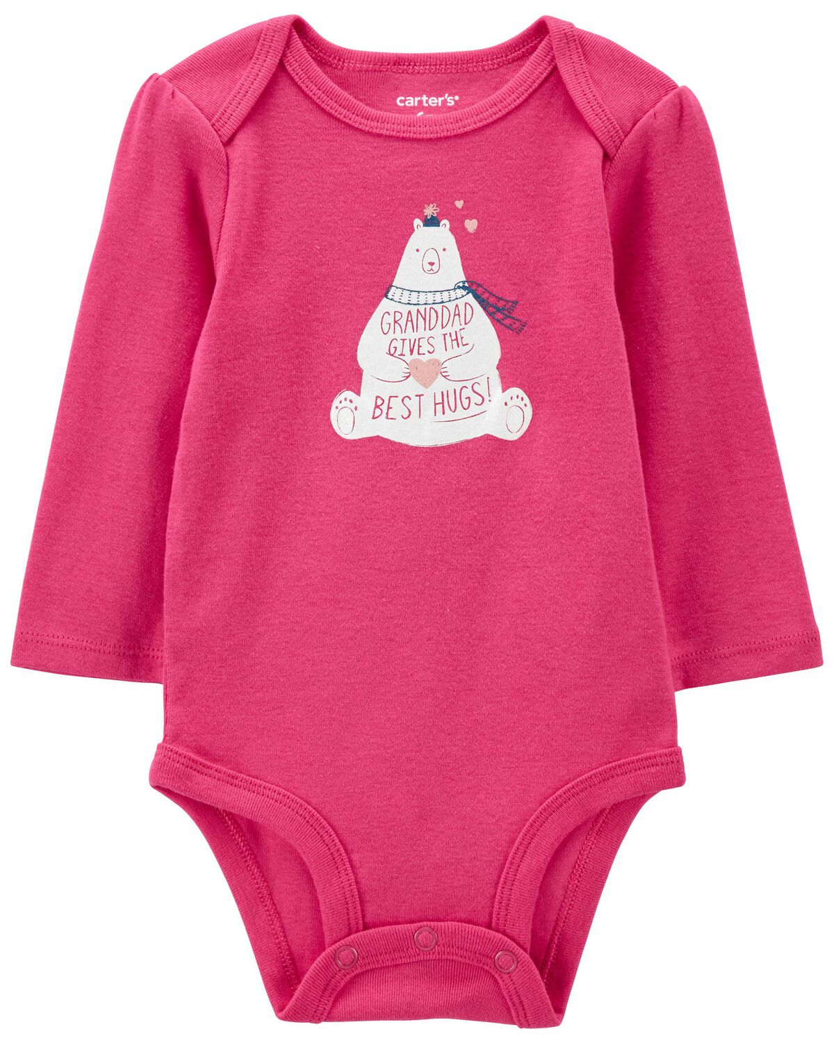 Baby Polar Bear LongSleeve Bodysuit Carter's Carter's