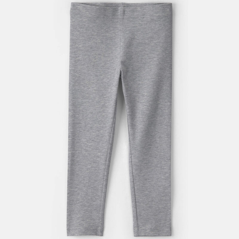 Toddler Girl Pull-On Stretch Leggings - Grey