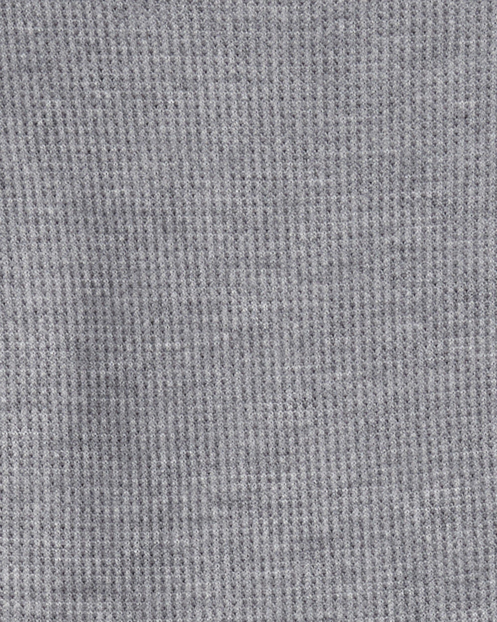 Boys PurelySoft Long-Sleeve 2-Piece Pajamas - Grey