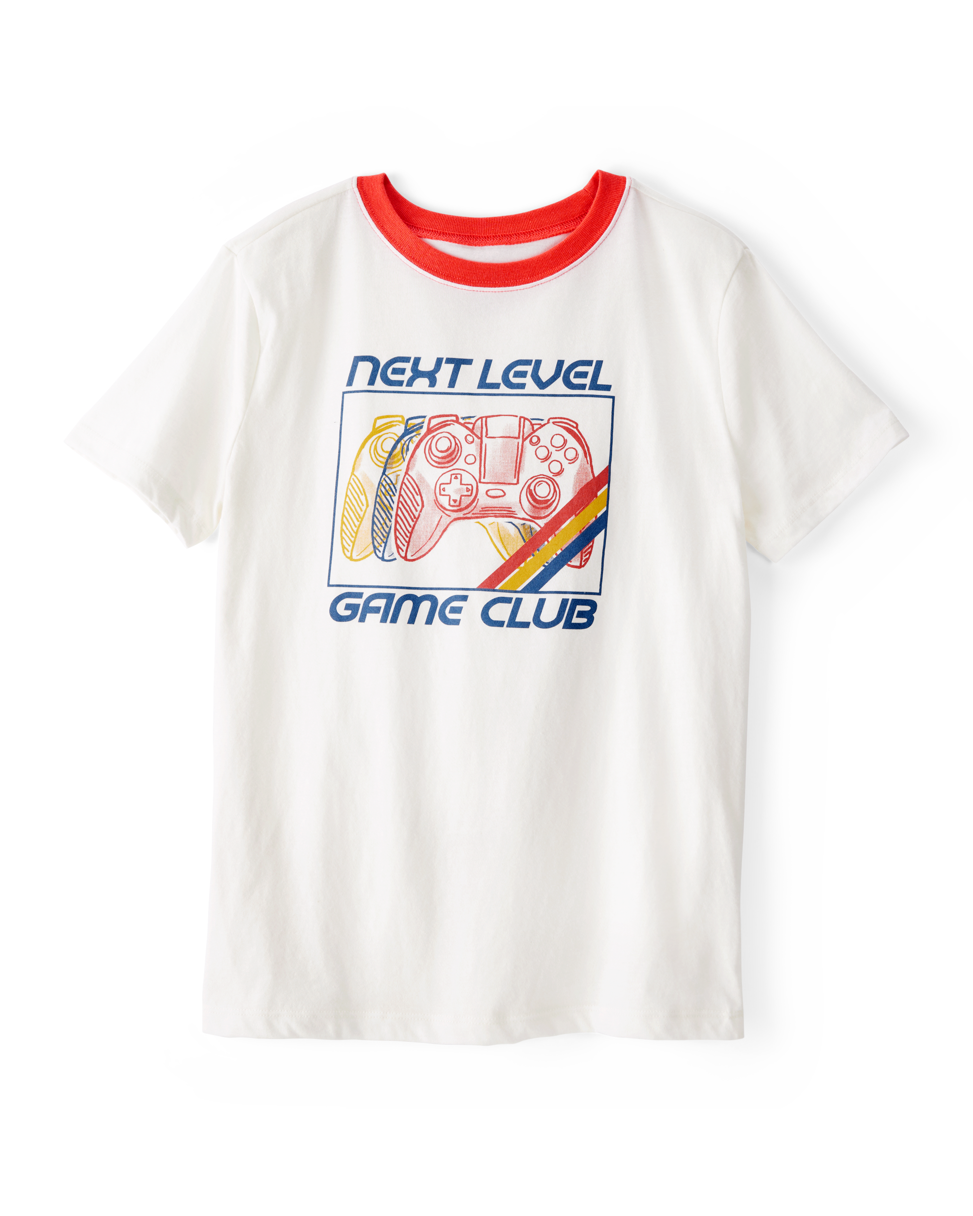 Kid Game Club Short-Sleeve Graphic Tee - White
