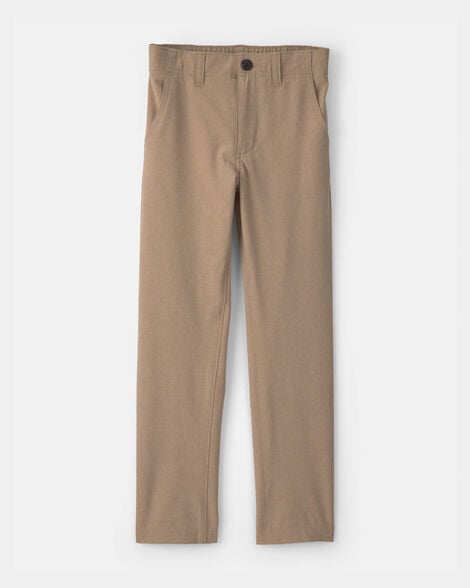 Boys Uniform Active Pants - Khaki