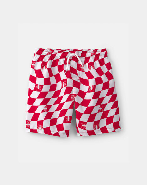 boys ©marvel spider-man swim trunks - red/white