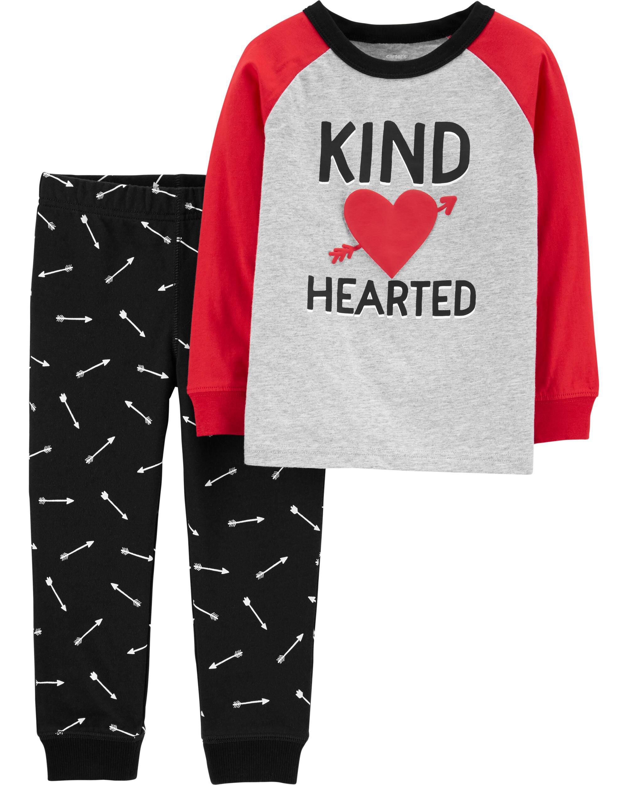 carters valentines pajamas