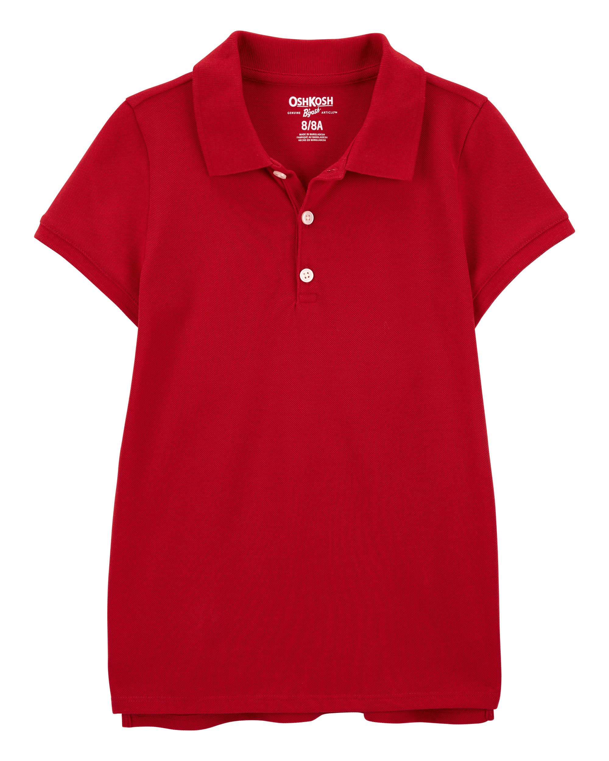 Girls Piqué Polo Shirt