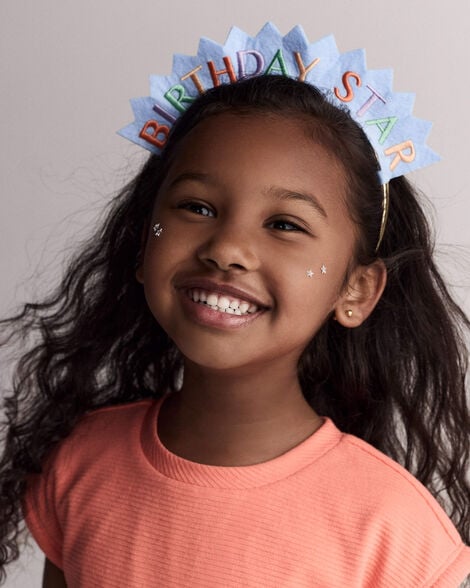 Toddler Girl Birthday Headband