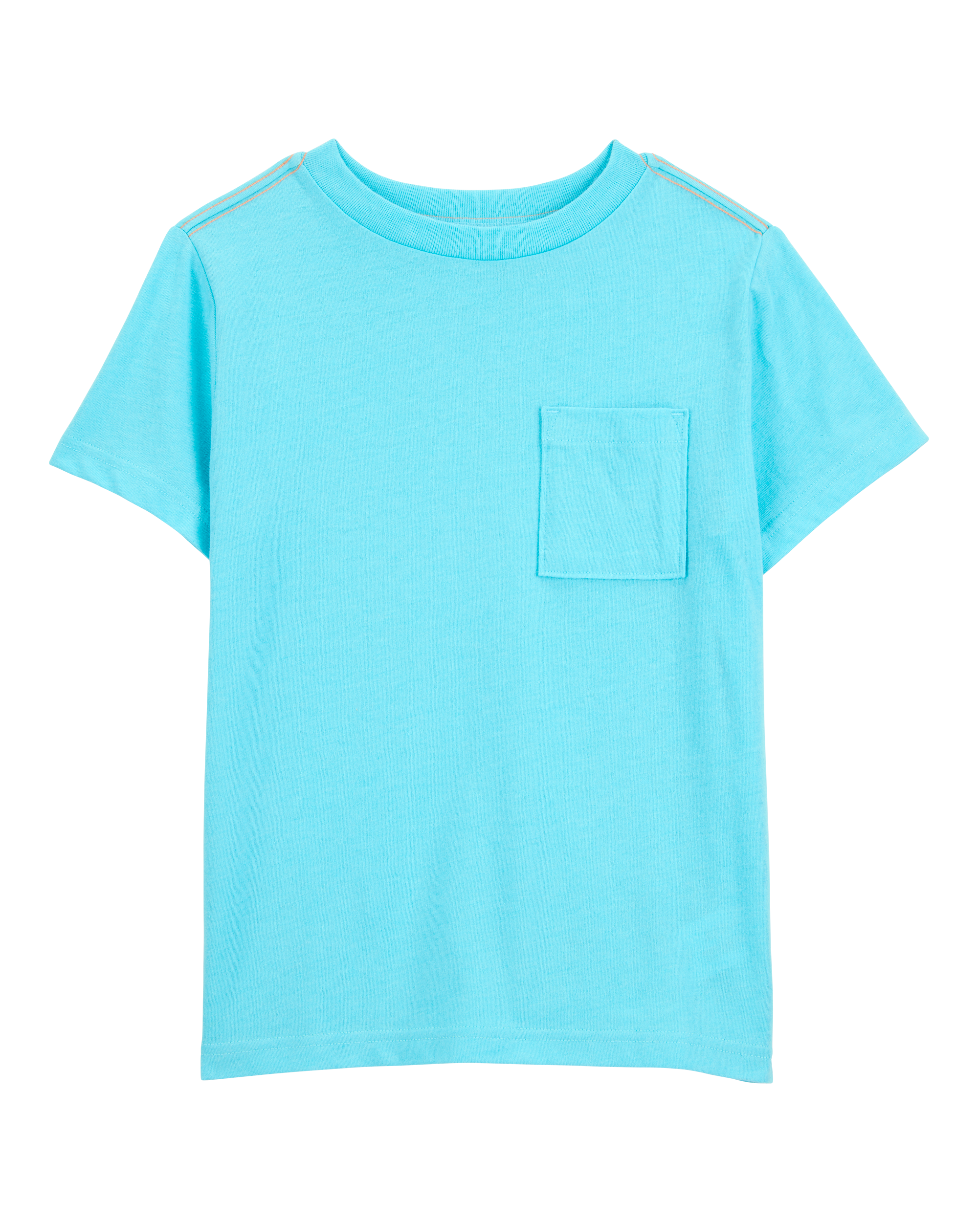 Kid Solid Short-Sleeve Tee - Blue