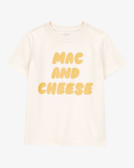 Product image 1 of Toddler Boy Mac & Cheese Short-Sleeve Graphic Tee - Ivory