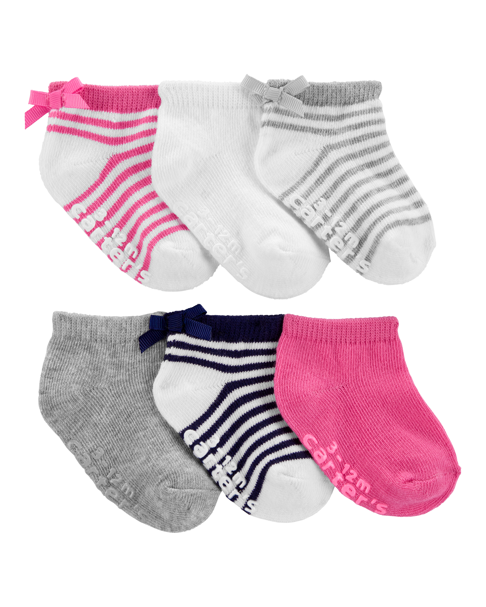 Baby 6-Pack Ankle Socks