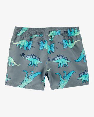 Product image 2 of Toddler Dinosaur Swim Trunks - Green