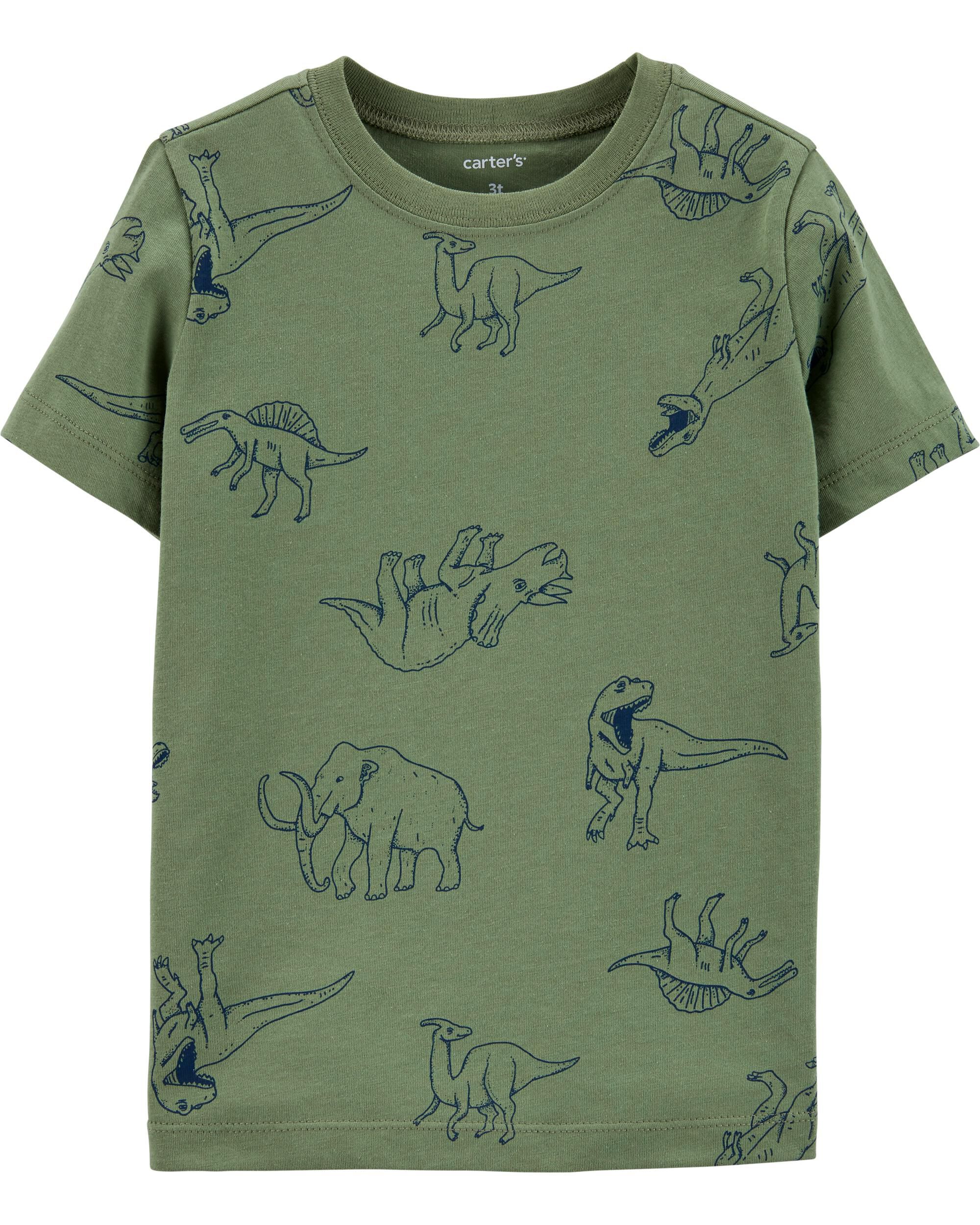 NWT CARTER/'S LS Girl/'s Coral and White Stripe Polo Style Tee Sizes 4T 5 and 6X
