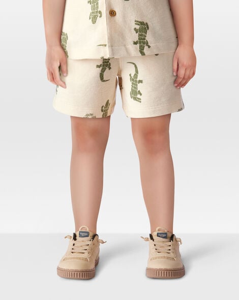 Product image 2 of Toddler Alligator Pull-On Shorts
