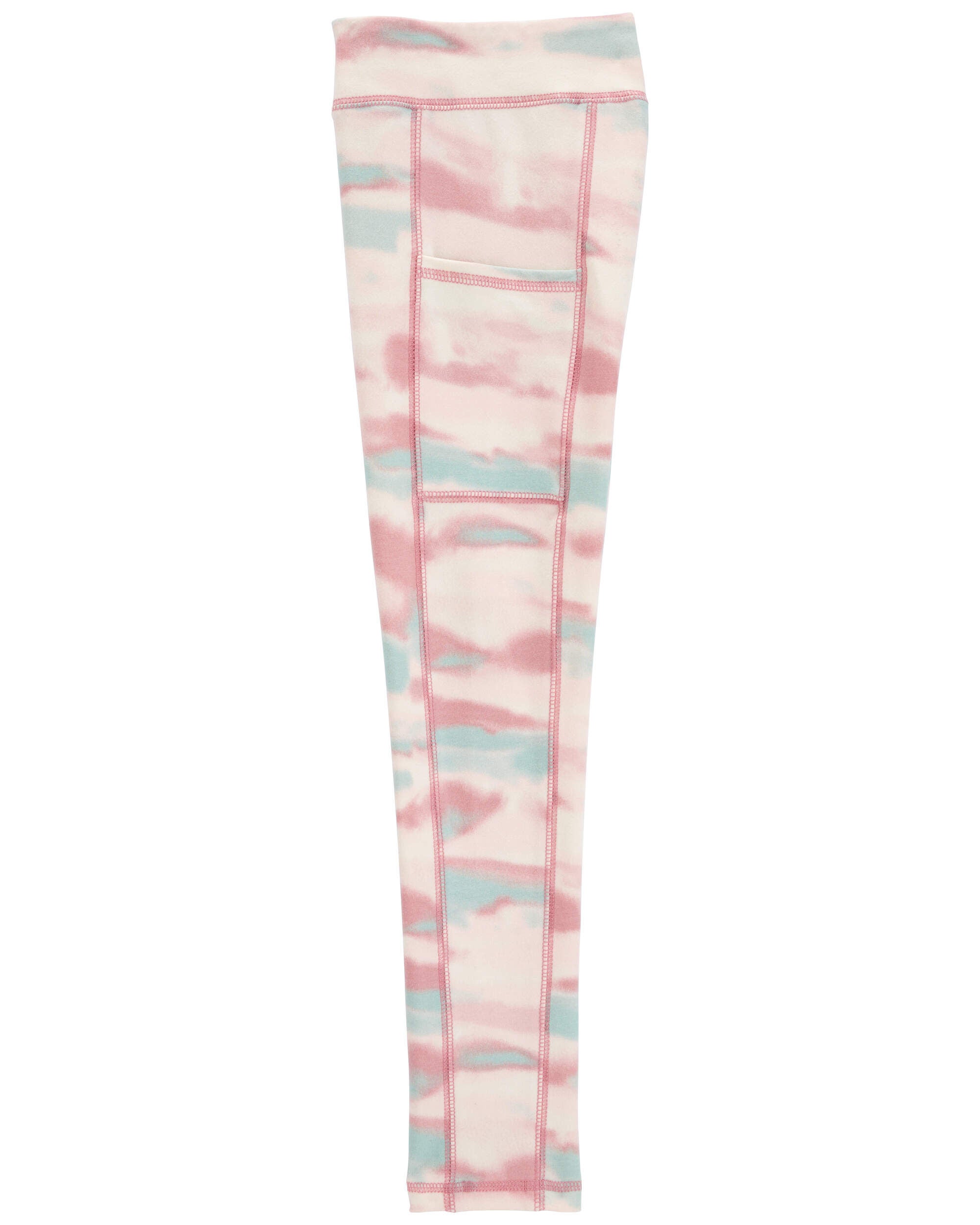 Light pink camo leggings top