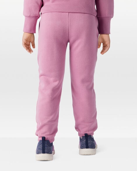 Toddler Girl Cotton Joggers - Pink