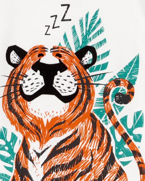  Product image 2 of Toddler 2-Piece Tiger 100% Snug Fit Cotton Pajamas