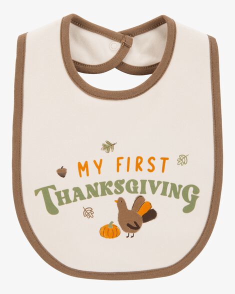  Product image 1 of Baby My First Thanksgiving Teething Bib