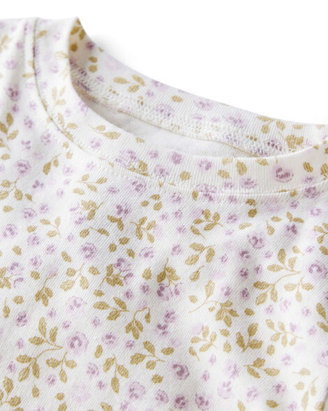Toddler 2-Piece Organic Cotton Pet Print Pajamas