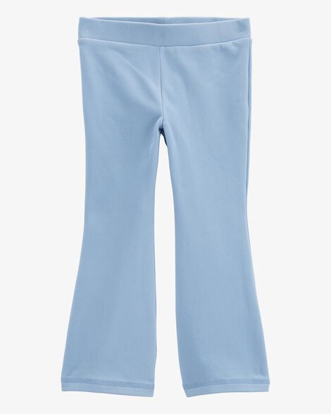 Product image 3 of Baby Flared-Leg Fleece Pants - Blue