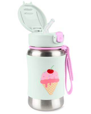 Product image 2 of Spark Style Stainless Steel Straw Bottle - Ice cream