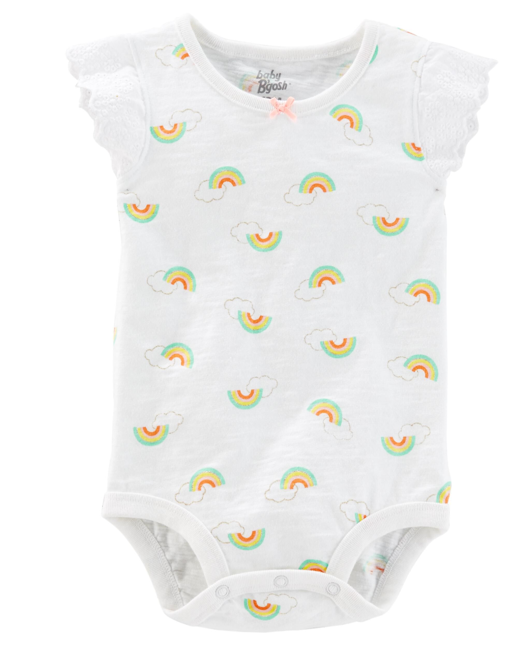 carter's rainbow onesie