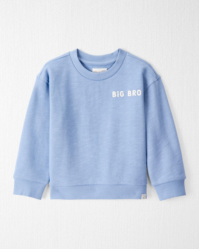 Product image 1 of Toddler Organic Cotton Big Bro Sweatshirt