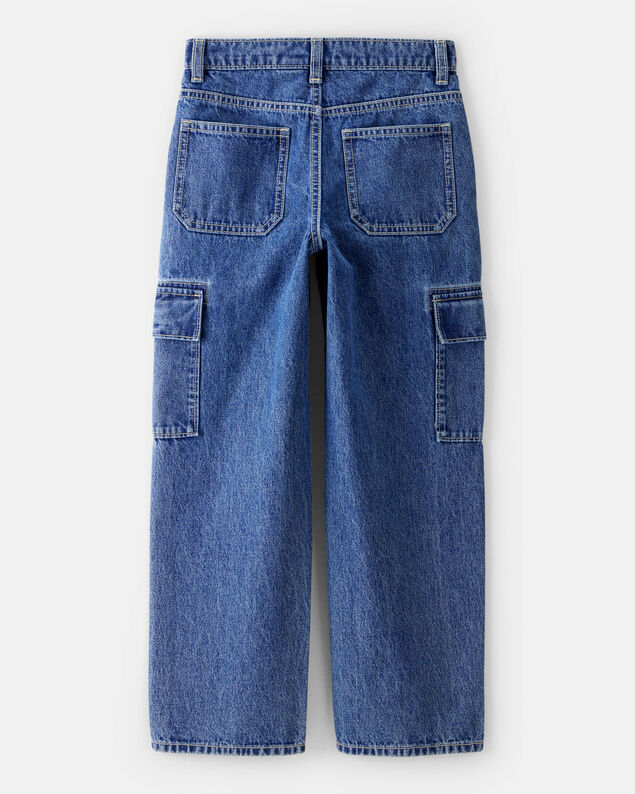 Product image 2 of Boys Cargo Jeans - Blue