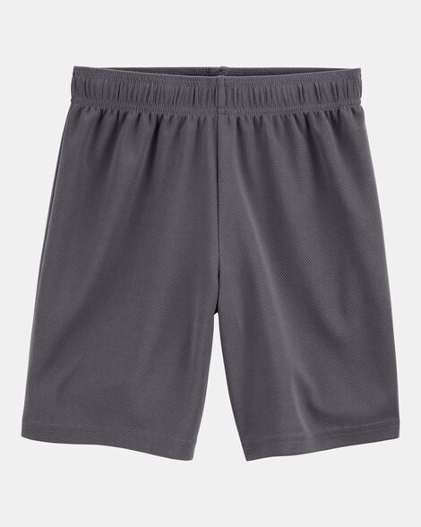 boys active mesh shorts  - grey