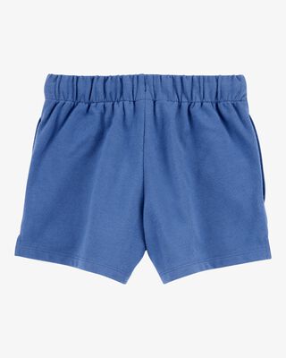 Product image 2 of Kid Pull-On French Terry Shorts - Blue