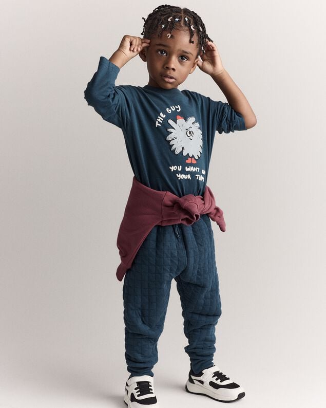 Product image 1 of Toddler No-Seam Jogger Pant - Deep Teal