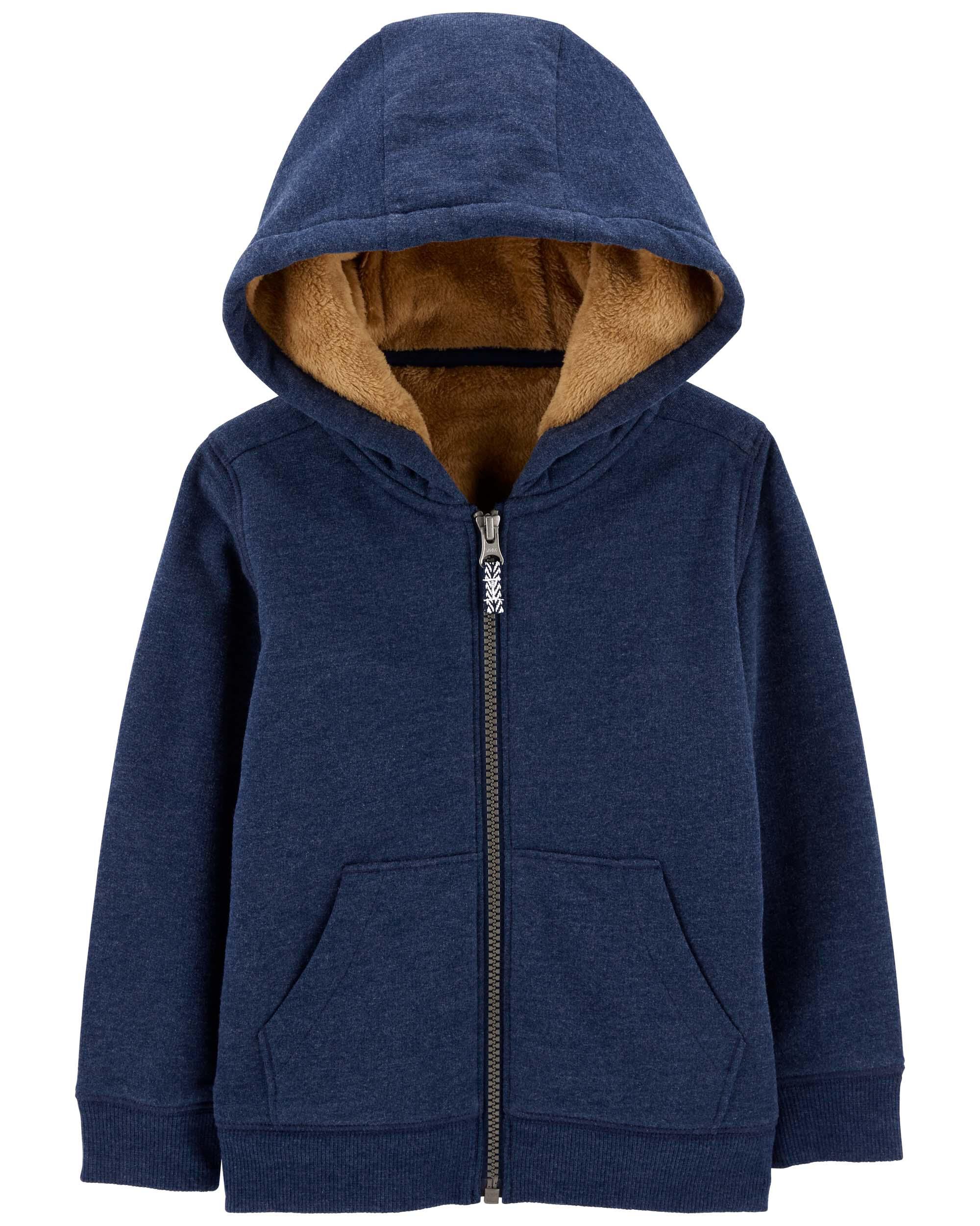 Fuzzy Lined Hoodie Carter s Carter s
