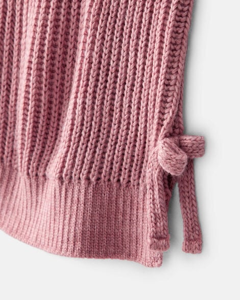  Product image 2 of Toddler Girl Sleeveless Sweater Top - Pink