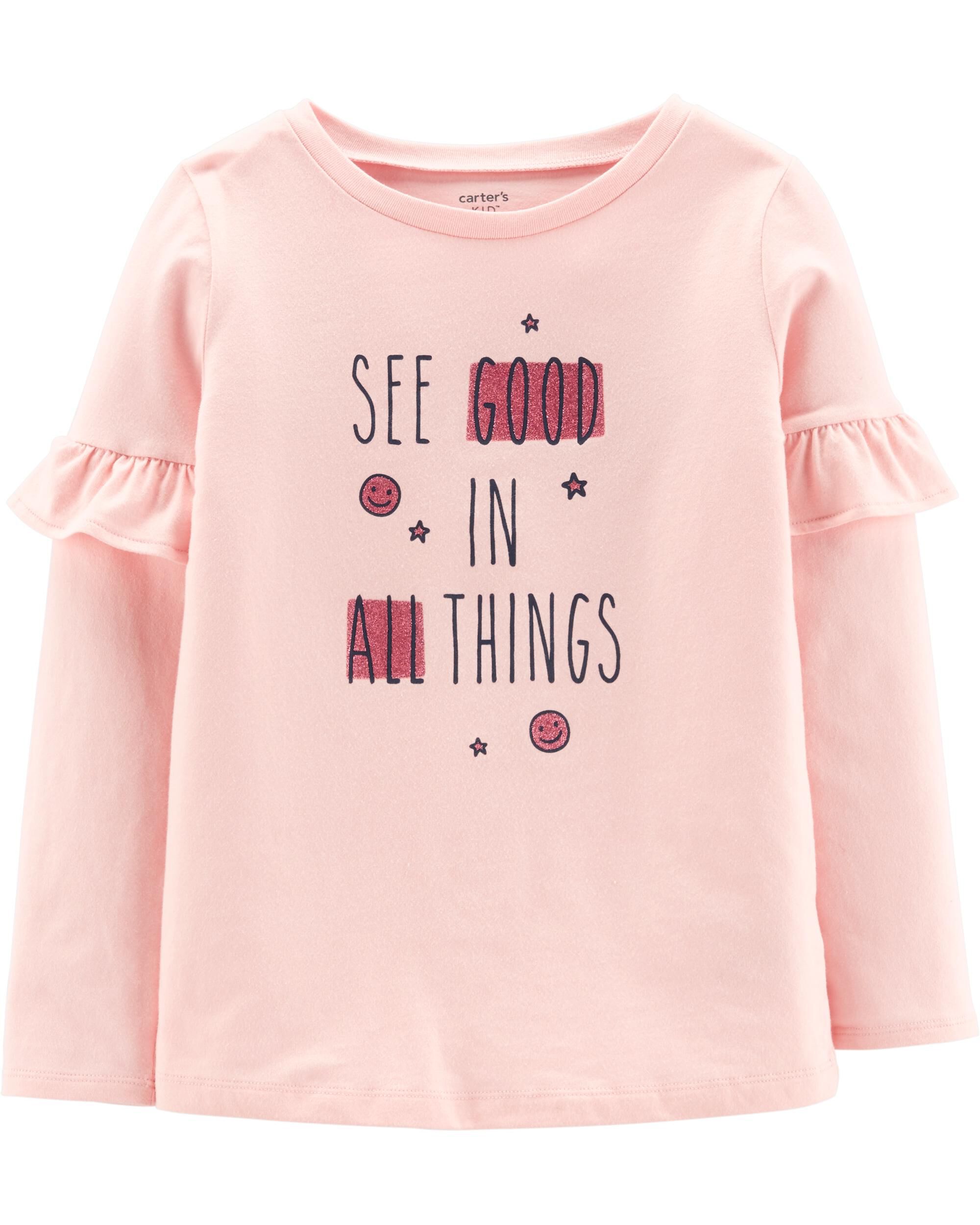 *CLEARANCE* Glitter See Good In All Things Jersey Tee