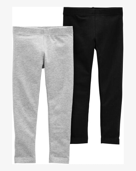 Product image 1 of Toddler 2-Pack Cotton Stretch Leggings