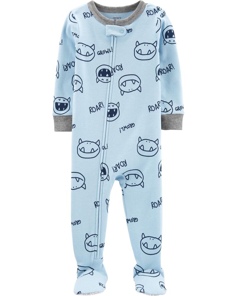 1 Piece Loose Fit Footie Pjs Carters Com