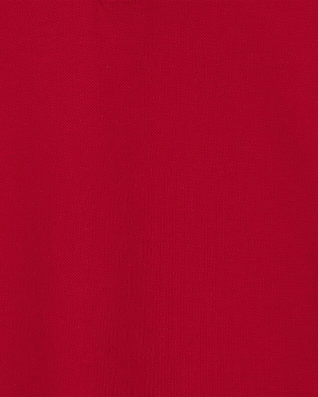Product image 2 of Toddler Pique Uniform Polo Shirt - Red