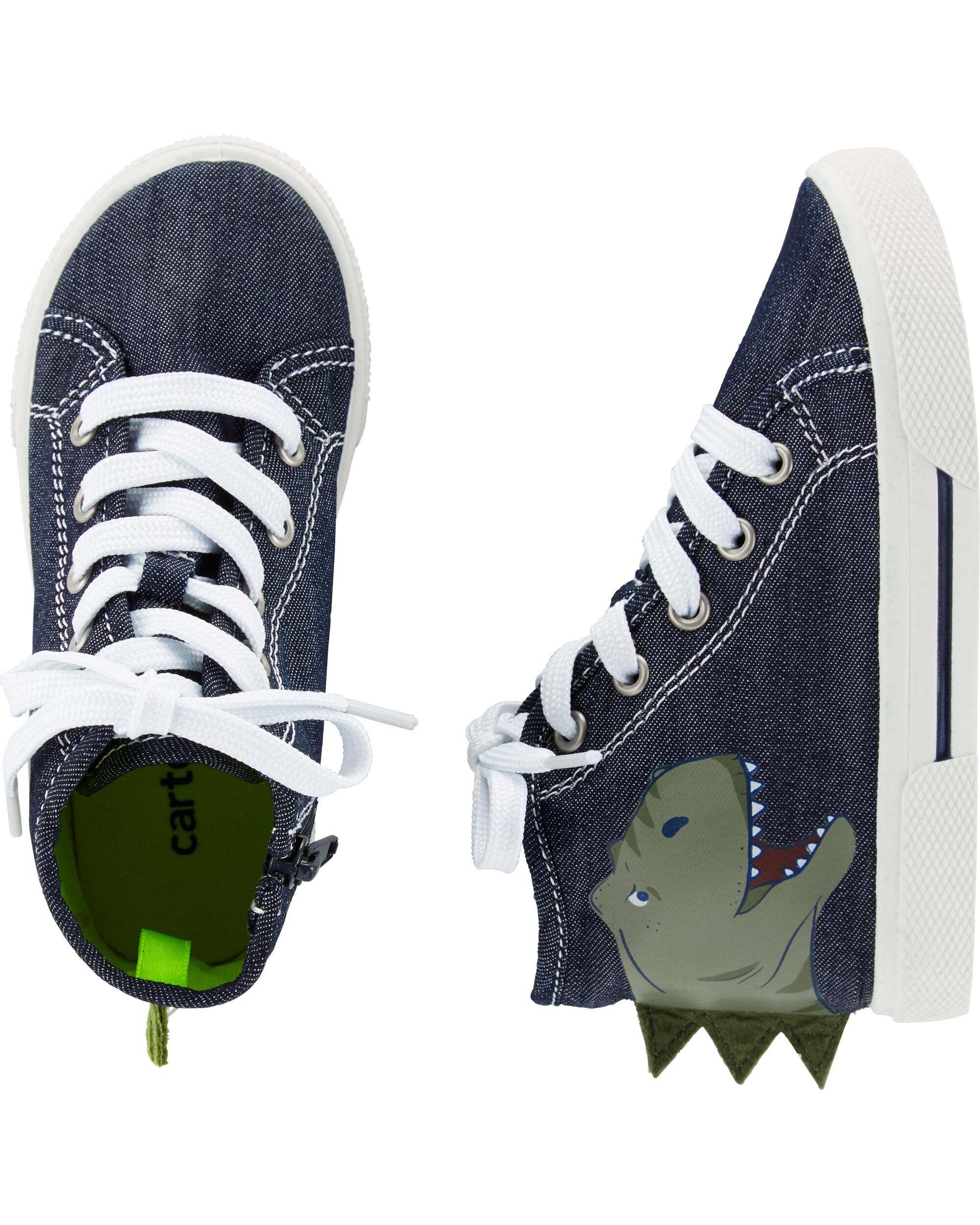 Dinosaur High Top Sneakers | carters 