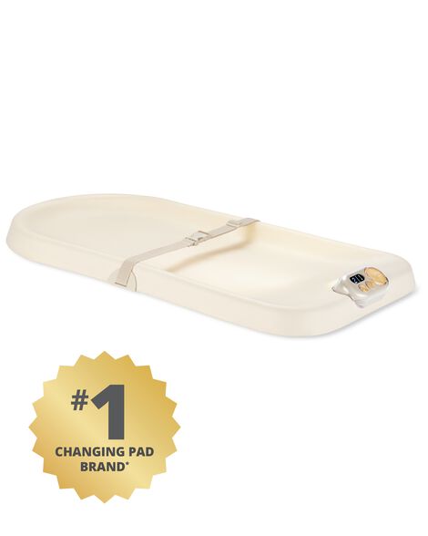 Nursery Style Light-Up Changing Pad & Diaper Tracker  - Oat