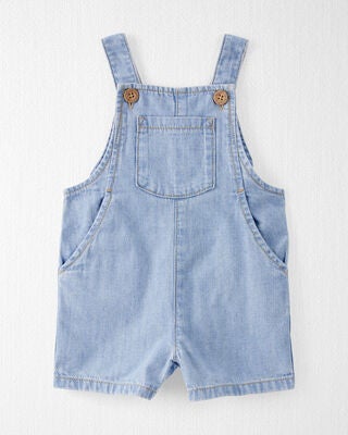 Product image 1 of Baby Organic Cotton Chambray Shortall