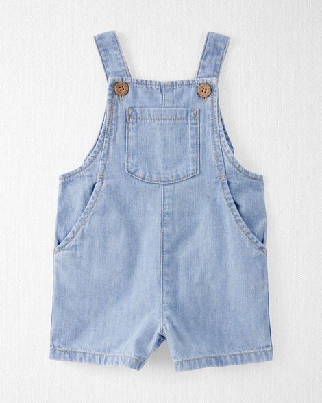  Product image 1 of Baby Organic Cotton Chambray Shortall
