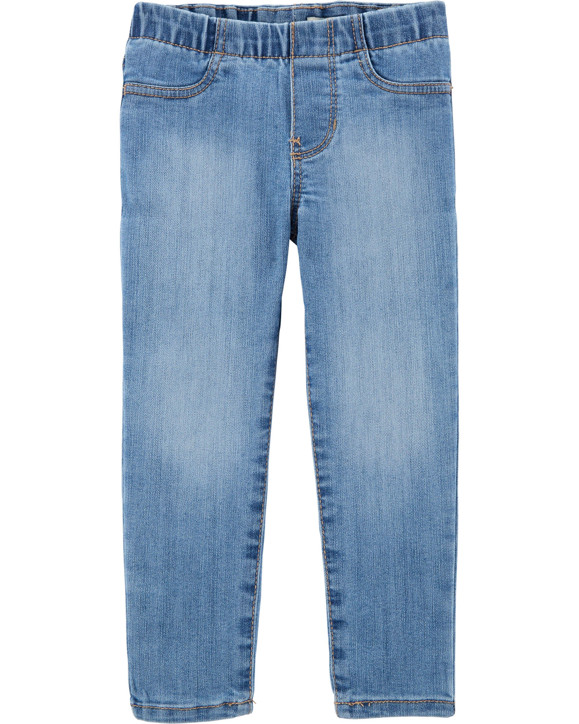 Toddler denim jeggings top