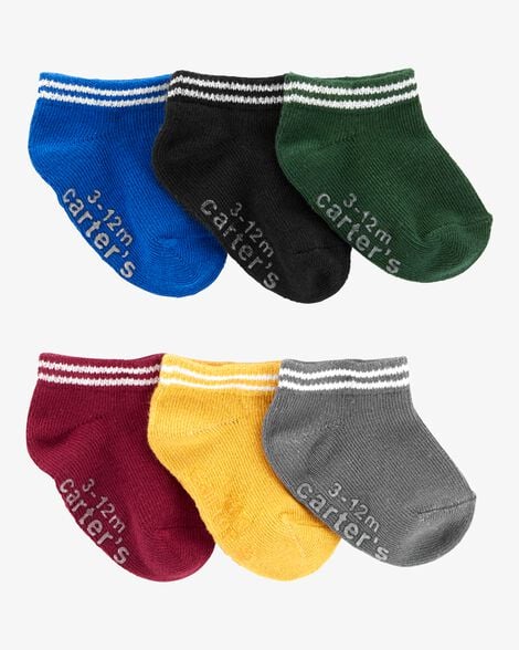 Product image 1 of Baby 6-Pack Ankle Socks