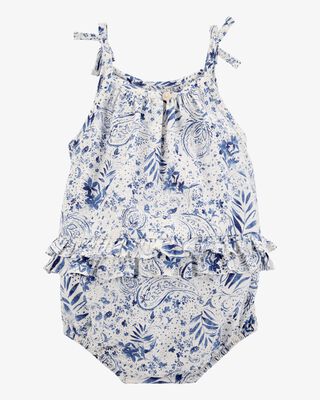 Product image 2 of Baby Floral Bubble Romper 